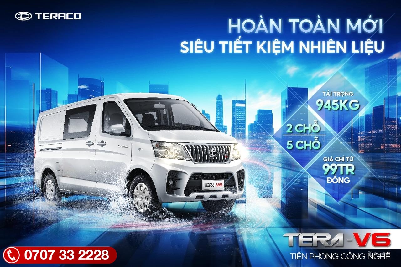 tera v6 2 chỗ hay 5 chỗ